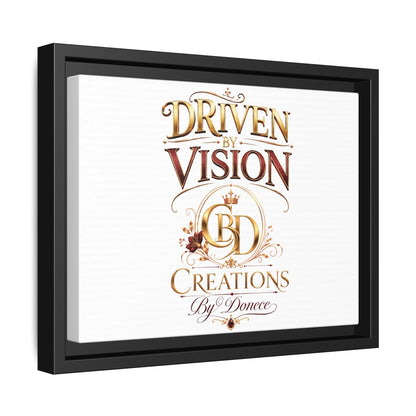 Driven by Vision Framed Canvas Wall Art