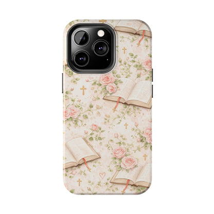 Blooming Blessings Phone Case | Christian Floral iPhone Case