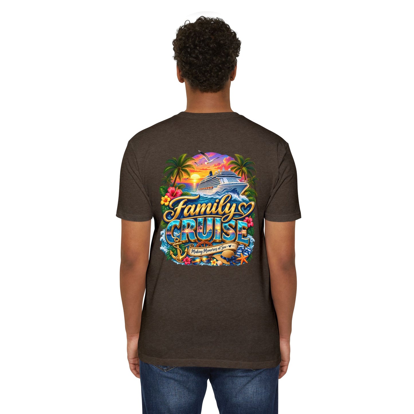 Family Cruise T-Shirt — Tropical Vacation Crew Cruise Shirt