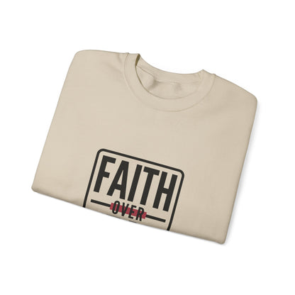 Faith Over Fear Sweatshirt | hometown pride, city basketball