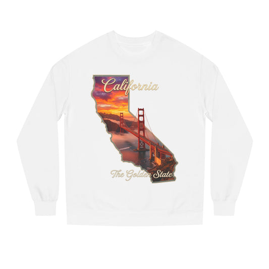 California Golden State Sweatshirt — Golden Gate Sunset Crew
