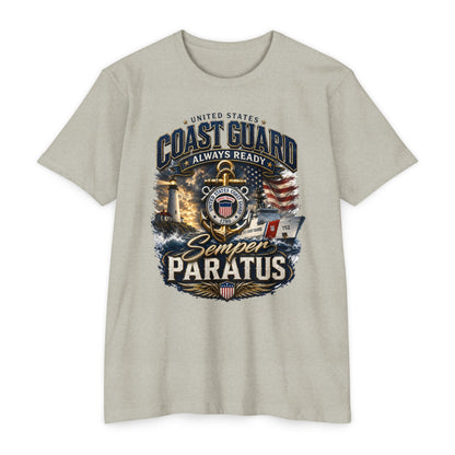 Coast Guard Semper Paratus T-Shirt – U.S. Coast Guard Veteran Tee