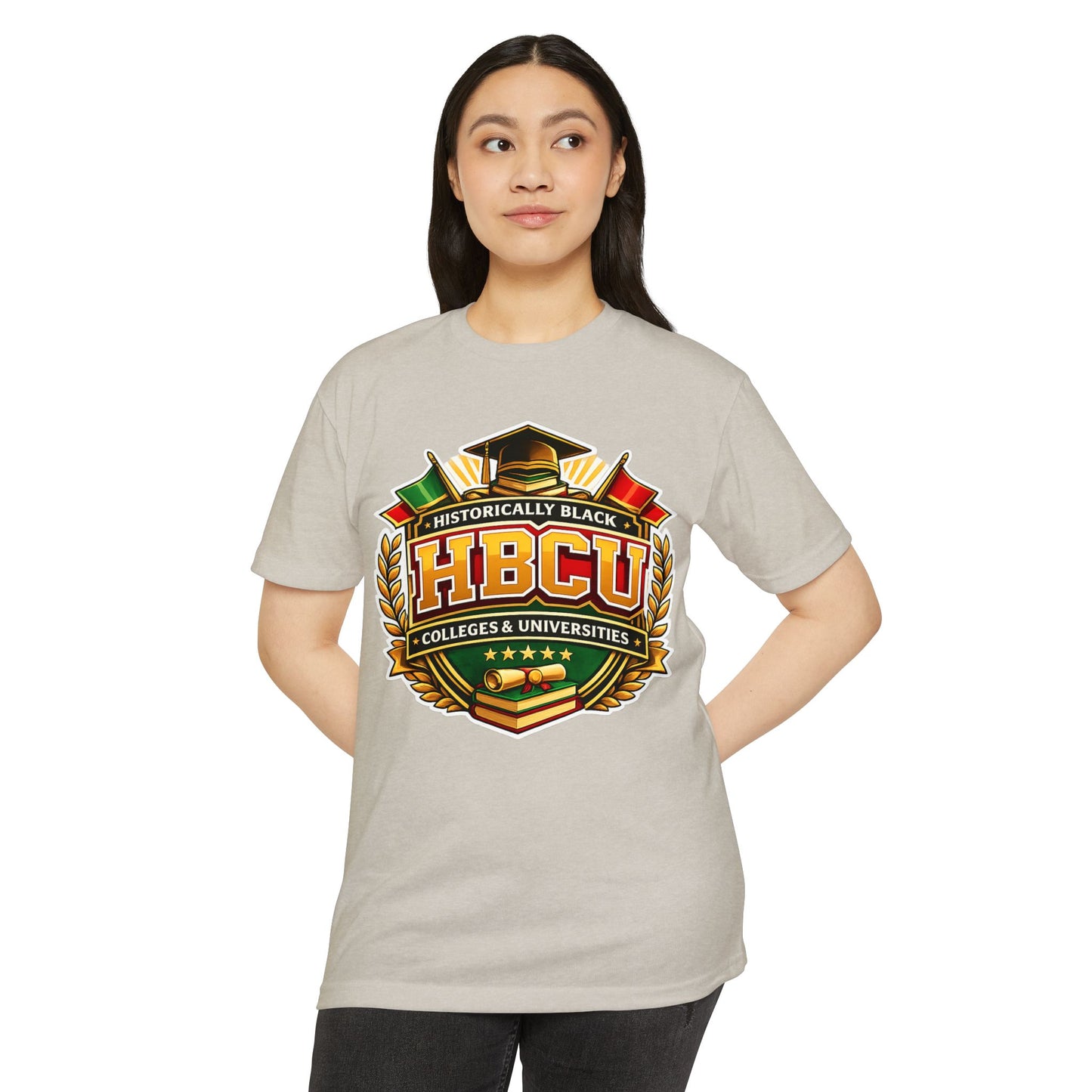 HBCU Pride T-Shirt — Historically Black Colleges & Universities Crest