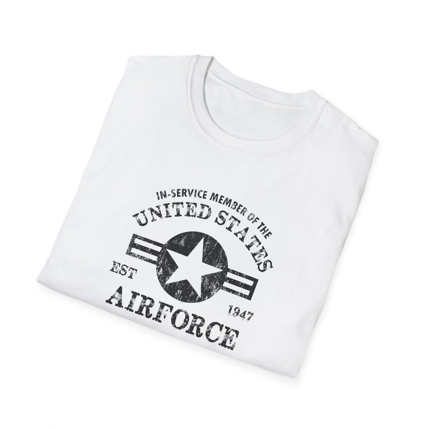 In-service Mime of the United States Est 1947 Airforce T-Shirt