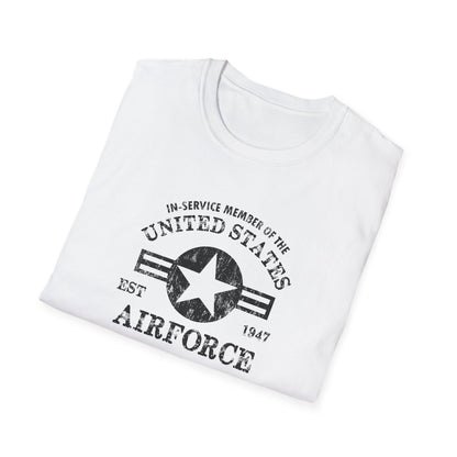 In-service Mime of the United States Est 1947 Airforce T-Shirt