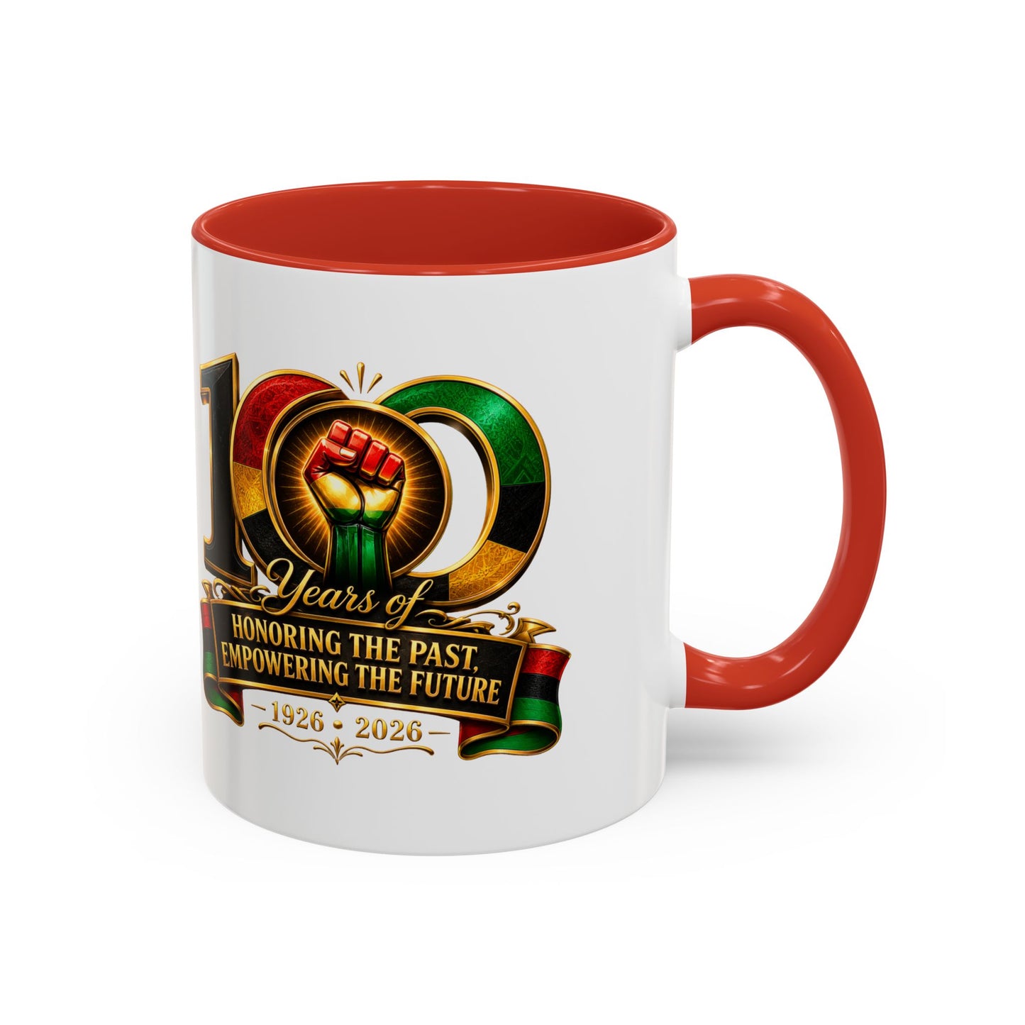 100 Years Commemorative Coffee Mug — "Honoring the Past, Empowering the Future"