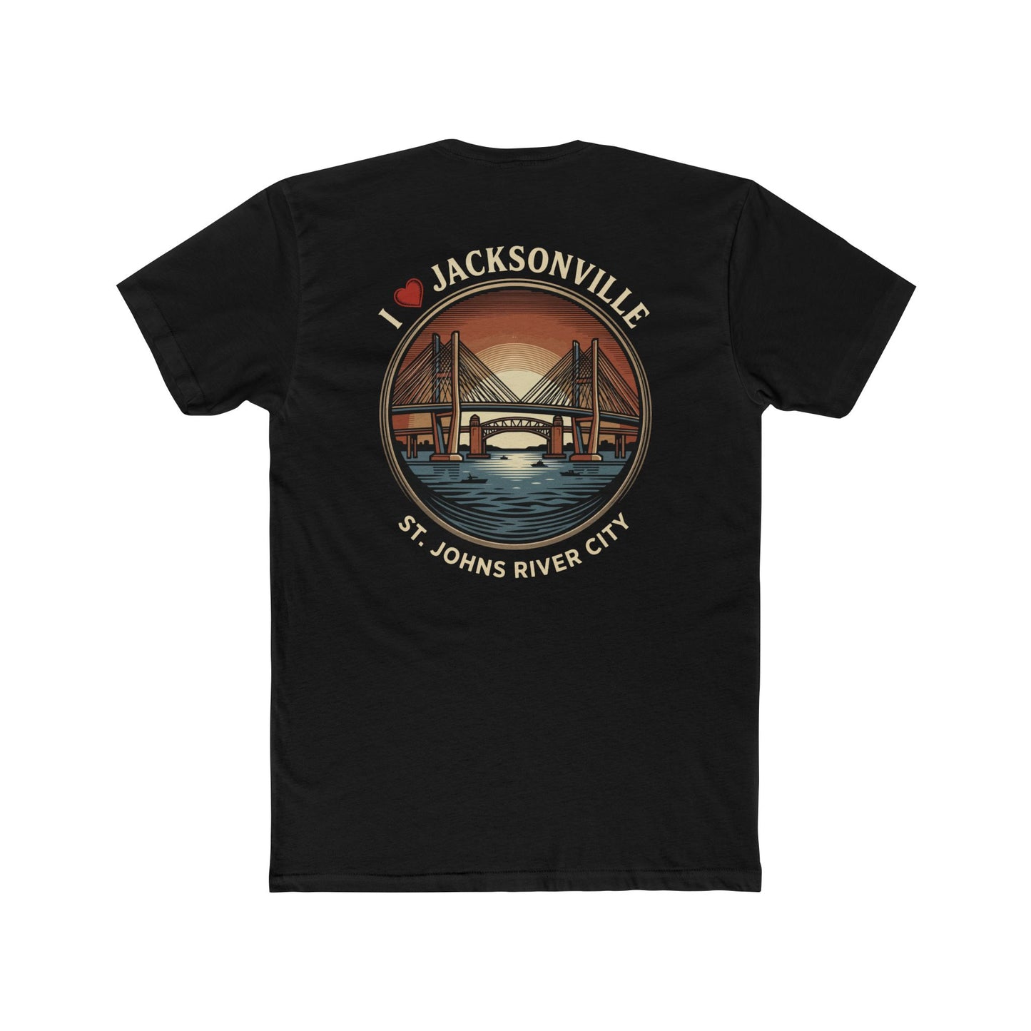 Jacksonville St. Johns River City Tee — I  Jacksonville Graphic T-Shirt
