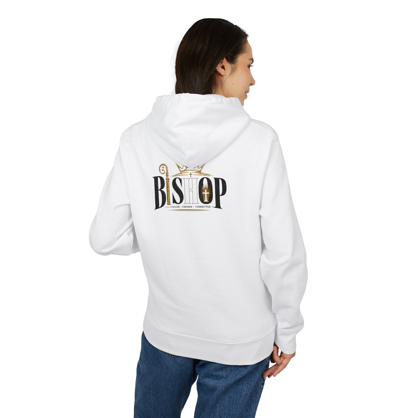 Bishop Crown Logo Hoodie — Royal Church Leader Apparel