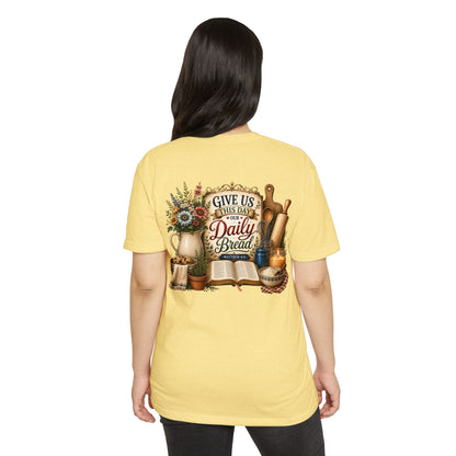 Daily Bread T-Shirt — Vintage Kitchen Bible Design