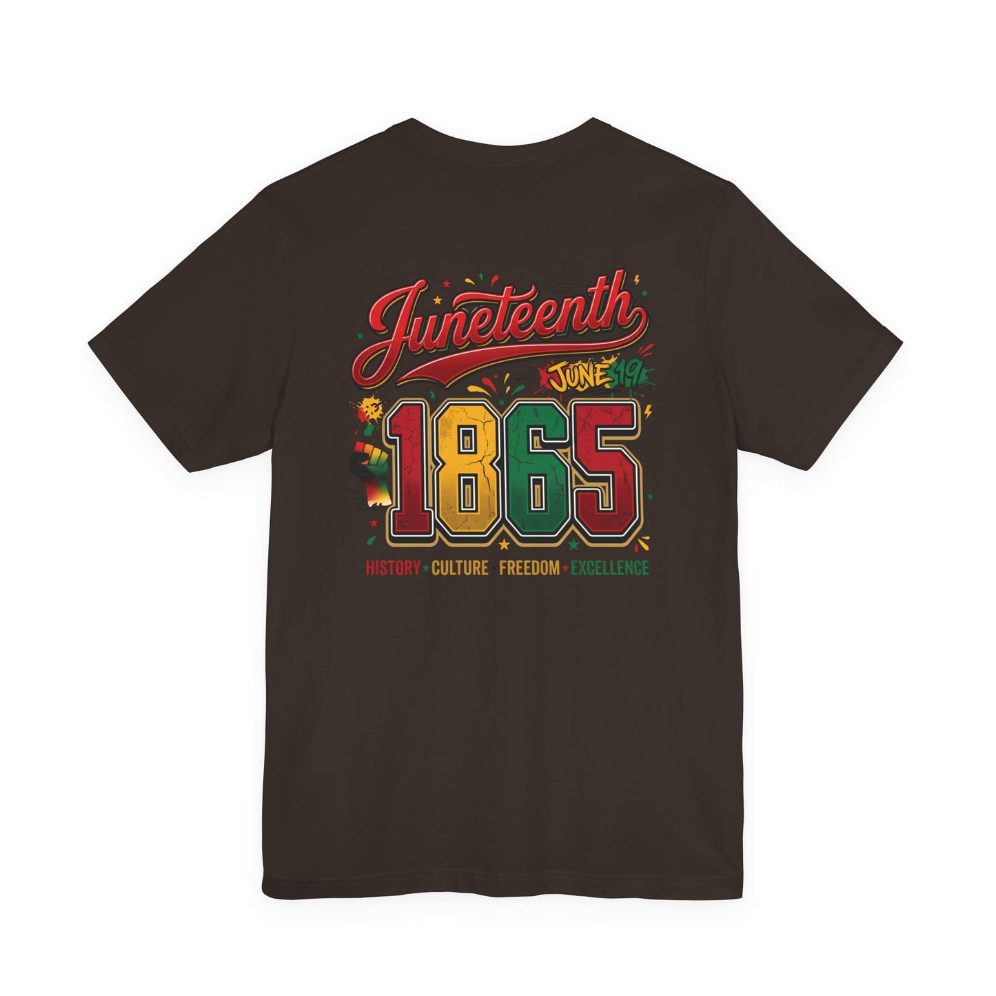 Juneteenth 1865 Celebration Tee — History • Culture • Freedom Graphic T-Shirt