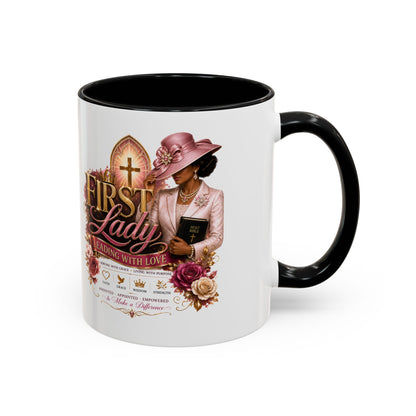 First Lady Church Coffee Mug — Inspirational Faith & Sunday Best Design