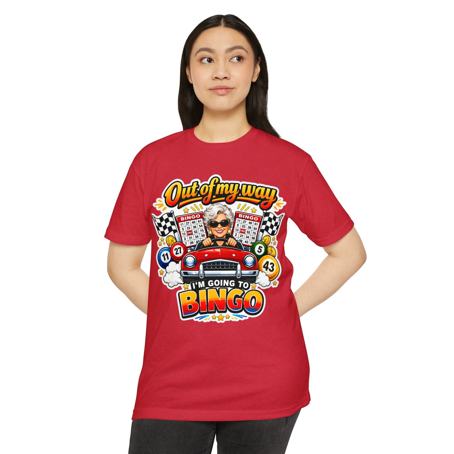 I'm Going to Bingo T-Shirt — Retro Bingo Lover Tee