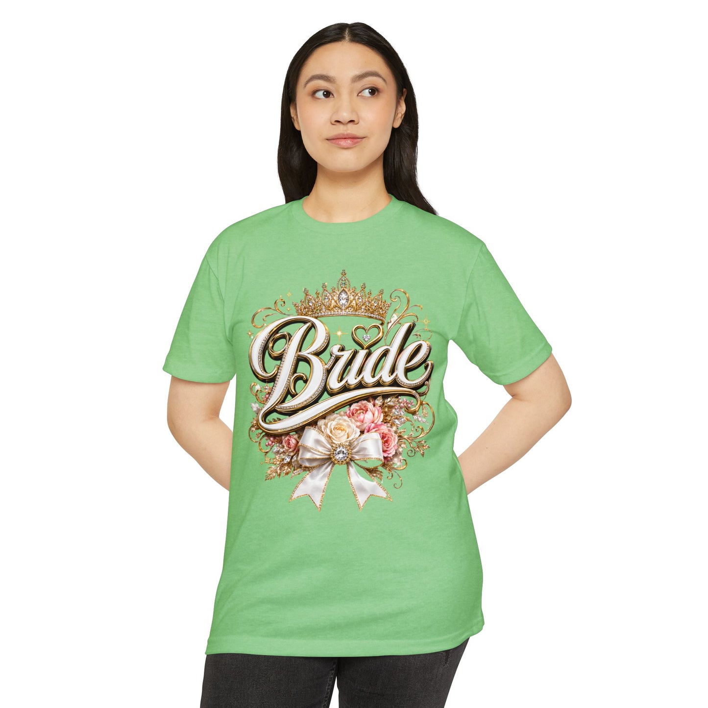 Bride Floral Crown T-Shirt