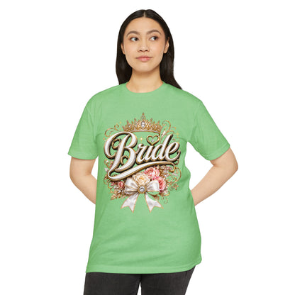 Bride Floral Crown T-Shirt