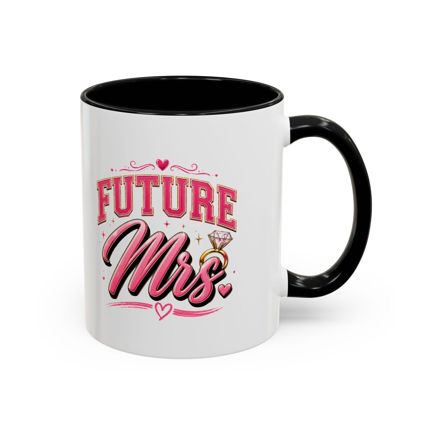Future Mrs. Accent Coffee Mug — Bridal Bachelorette Gift (11/15oz)