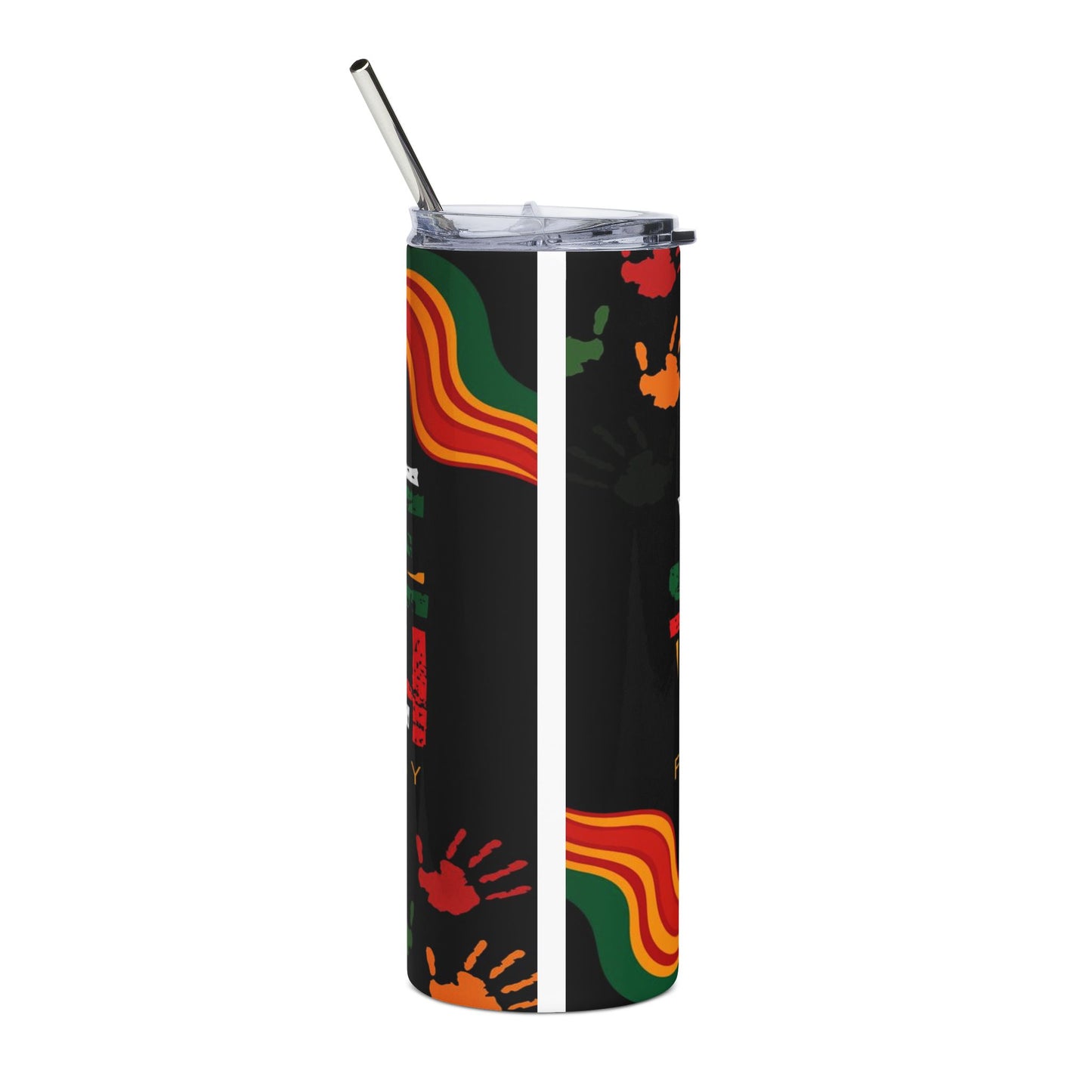 Tumbler - Juneteenth Freedom Stainless Steel 20oz Travel Tumbler