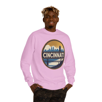 Cincinnati Skyline Crewneck Sweatshirt