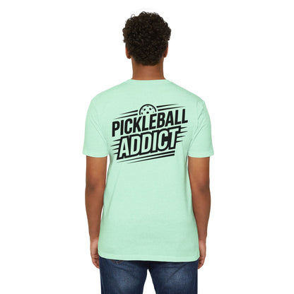 T-Shirt — Pickleball Addict Graphic Tee