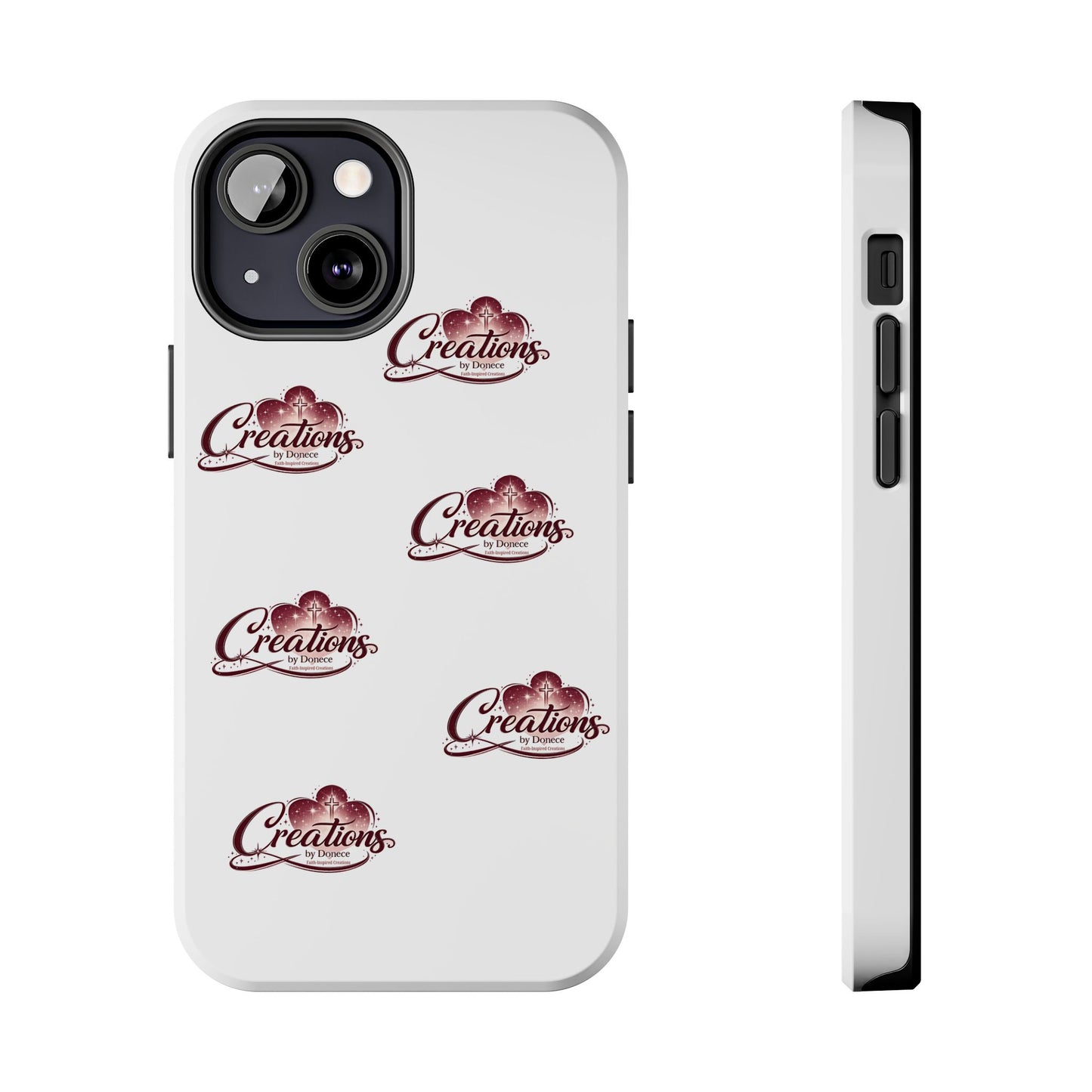 Logo Pattern Tough Phone Case — Creations Repeat Design