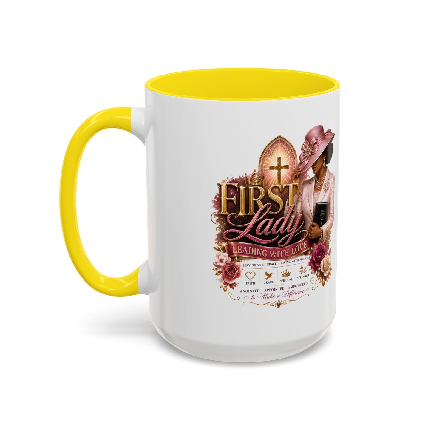 First Lady Church Coffee Mug — Inspirational Faith & Sunday Best Design
