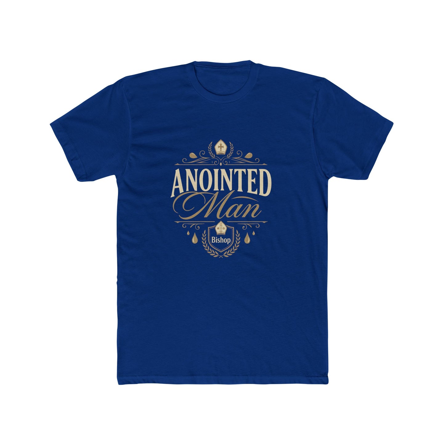 Anointed Man Tee — Christian Faith Graphic T-Shirt