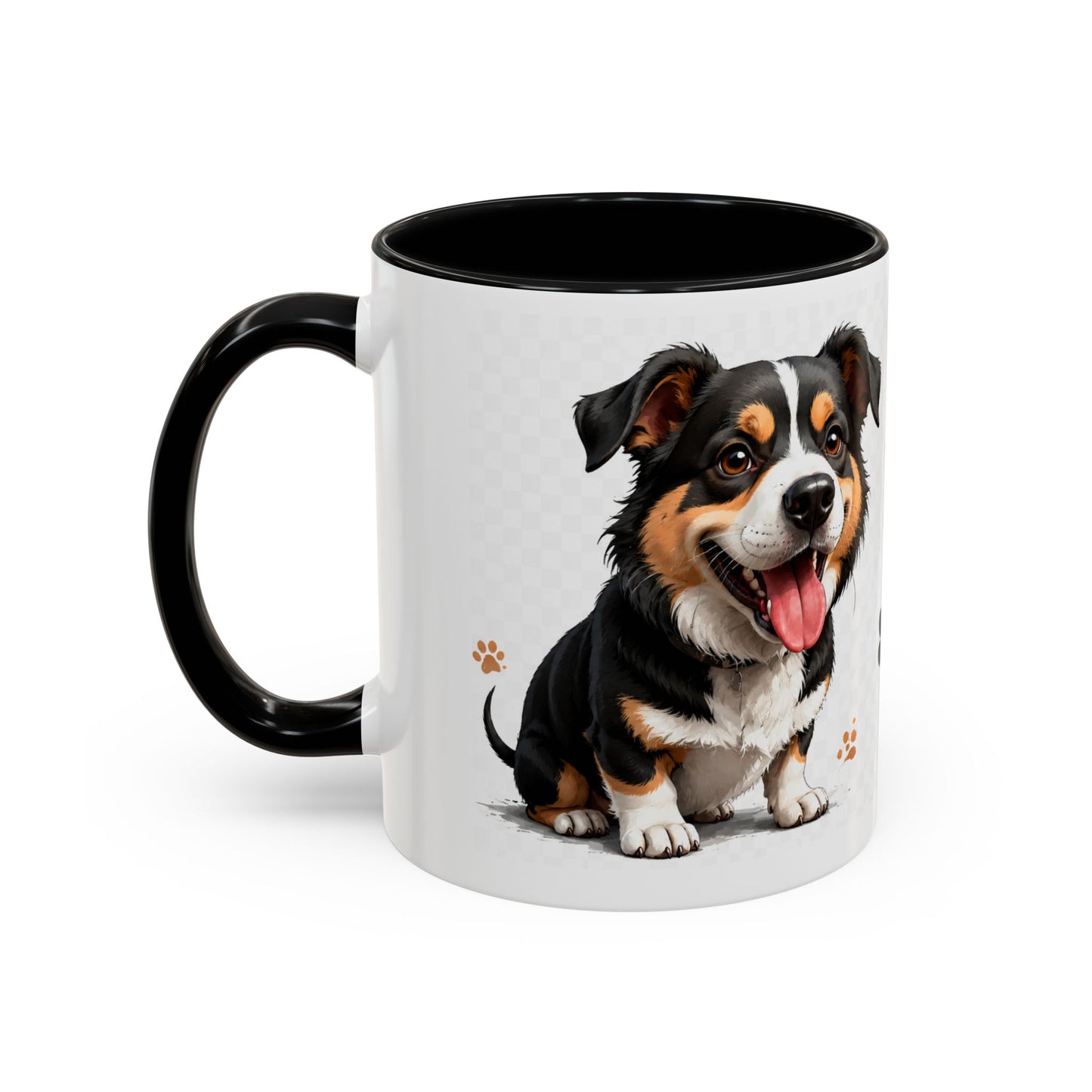Easily Distracted By Dogs Coffee Mug – Dog Lover Accent Mug (11/15oz)