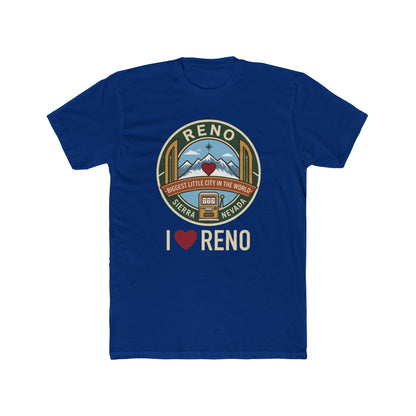 Reno Vintage Badge T-Shirt — I  Reno Retro Cityscape Tee