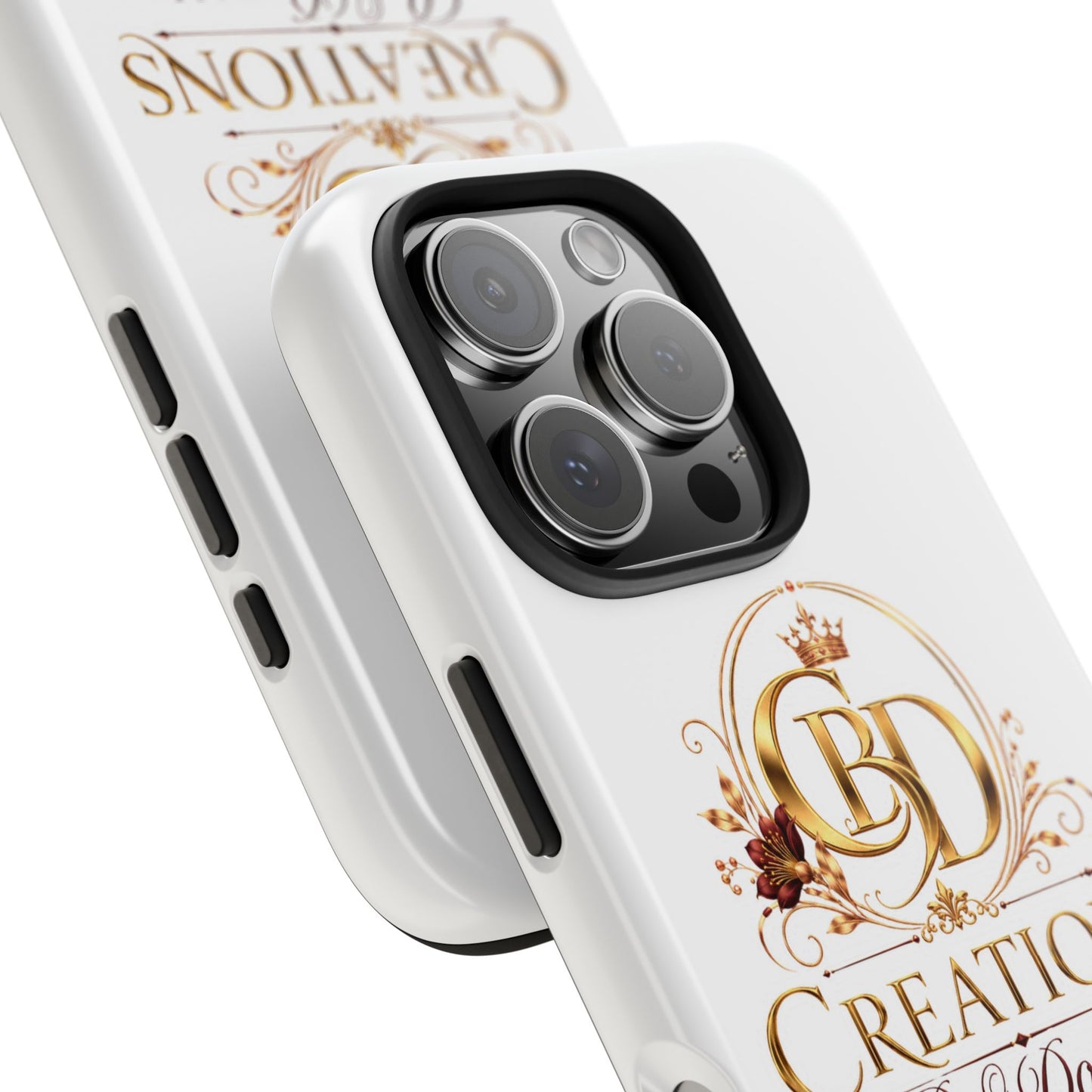 BD Creations By Donece Elegant Logo Tough Phone Case — Protective iPhone Cover