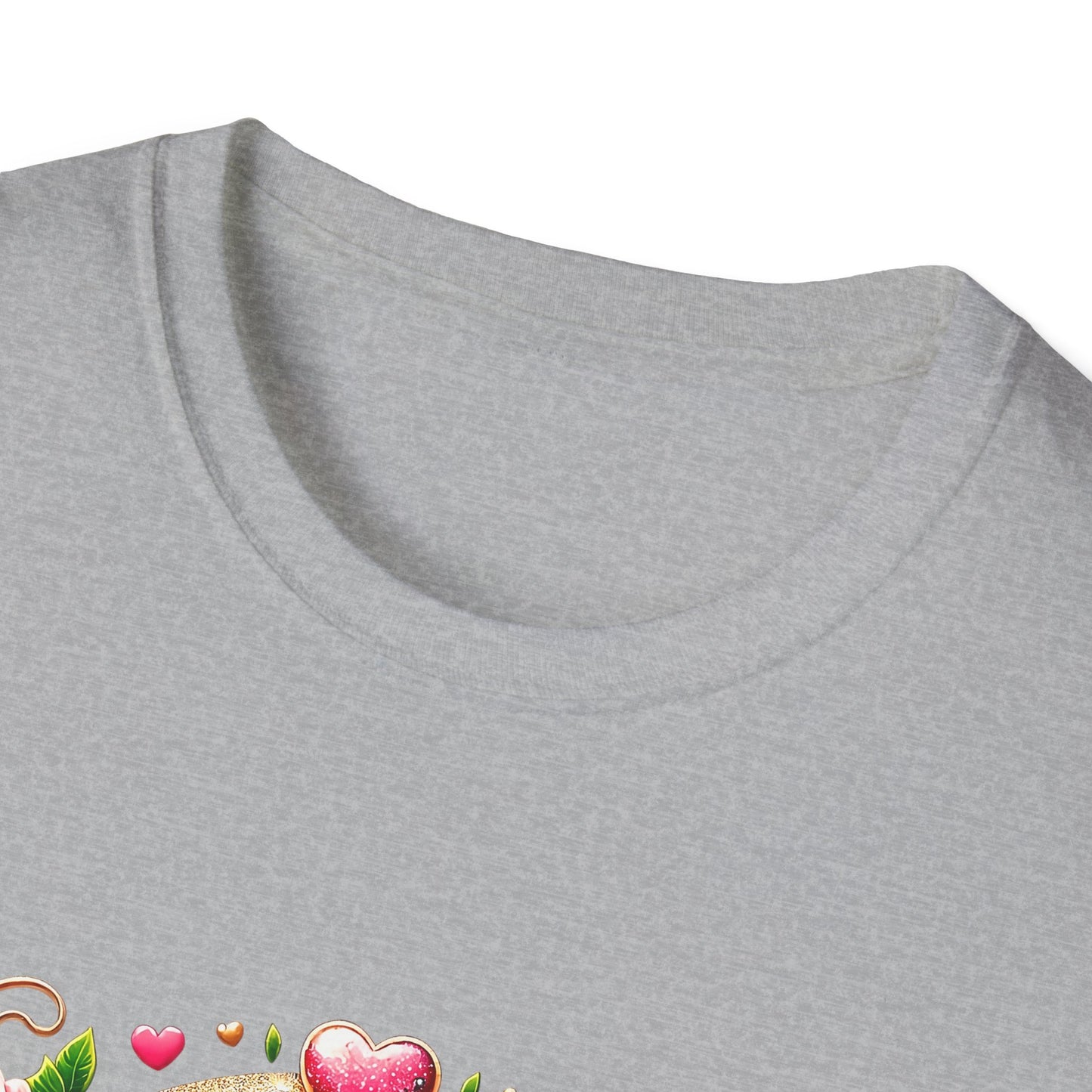 Mother You Are My World Floral T‑Shirt — Gift for Mom, Family Love Tee