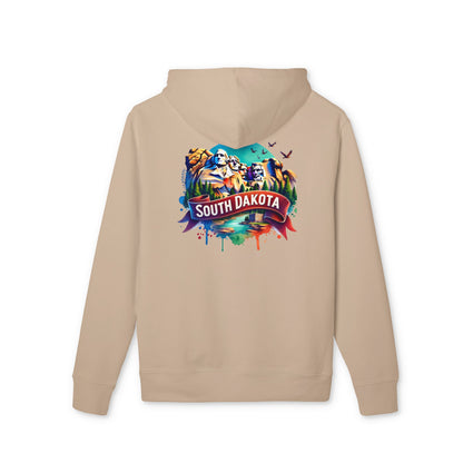 South Dakota Hoodie — Colorful Mount Rushmore Travel Sweatshirt