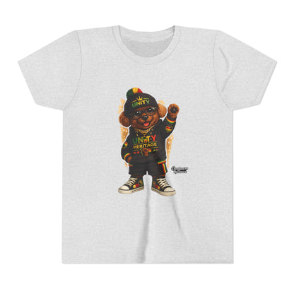 Kids Unity Heritage Tee — Youth Short Sleeve Shirt with 'Unity' Design