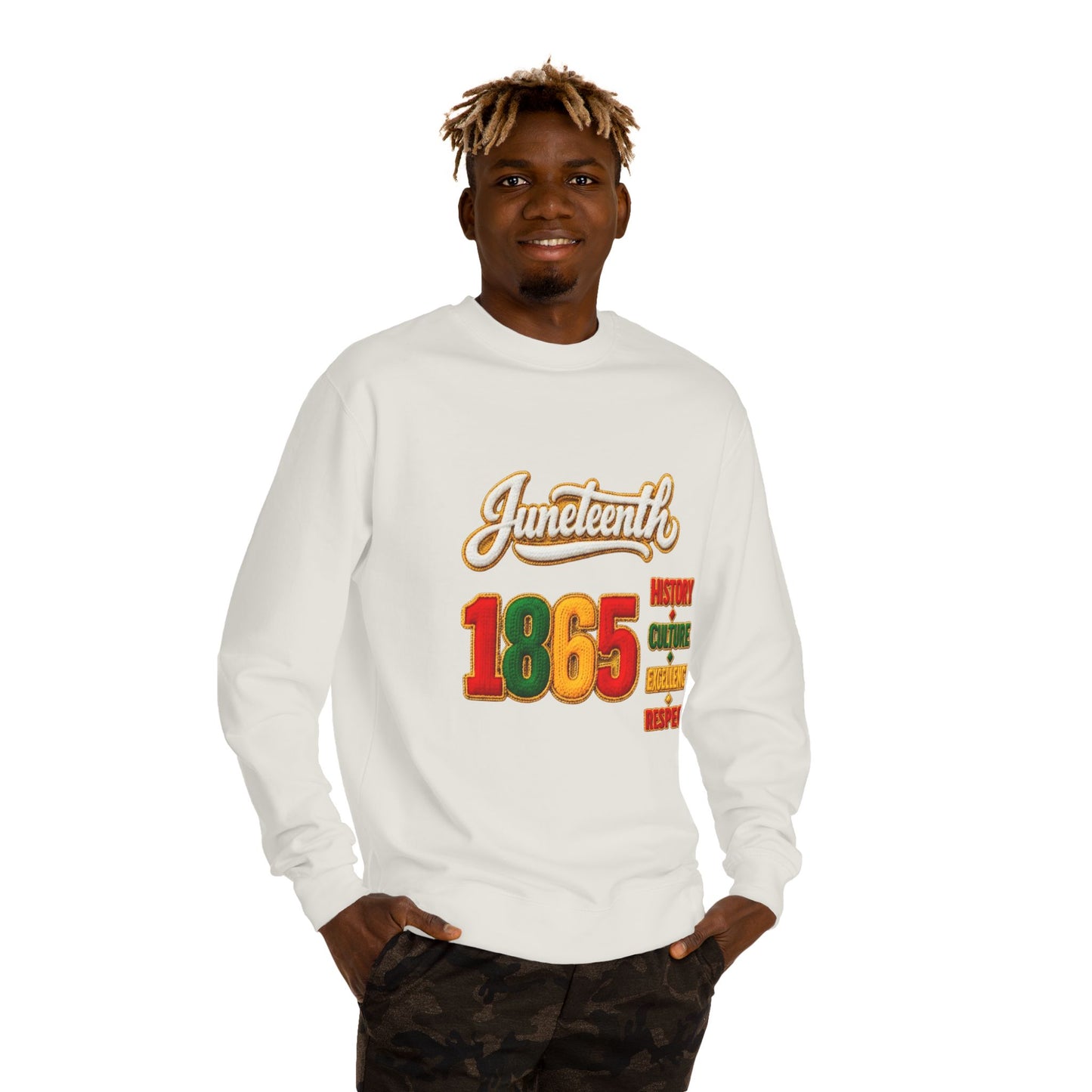 Juneteenth 1865 Sweatshirt — History • Culture • Resilience • Respect
