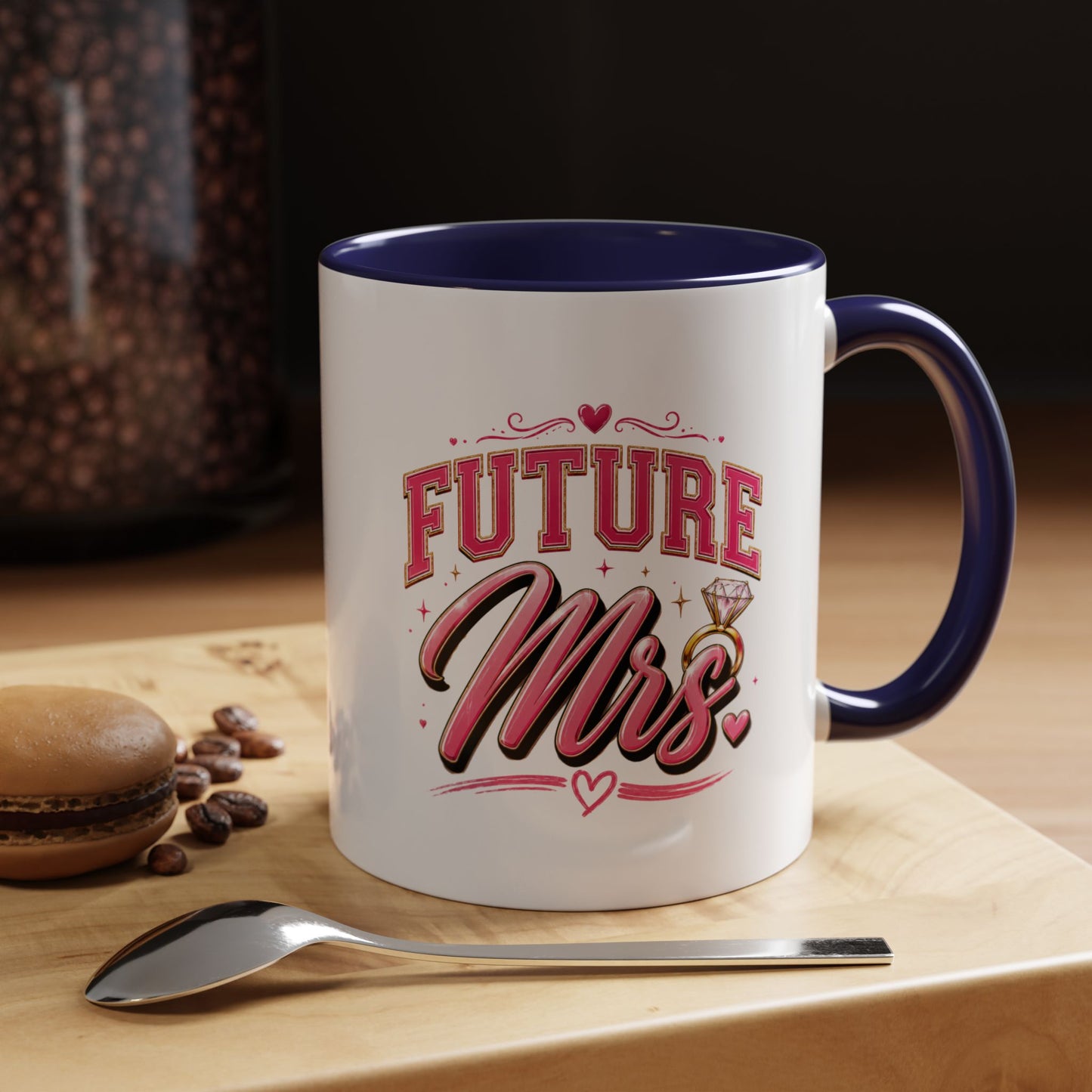 Future Mrs. Accent Coffee Mug — Bridal Bachelorette Gift (11/15oz)