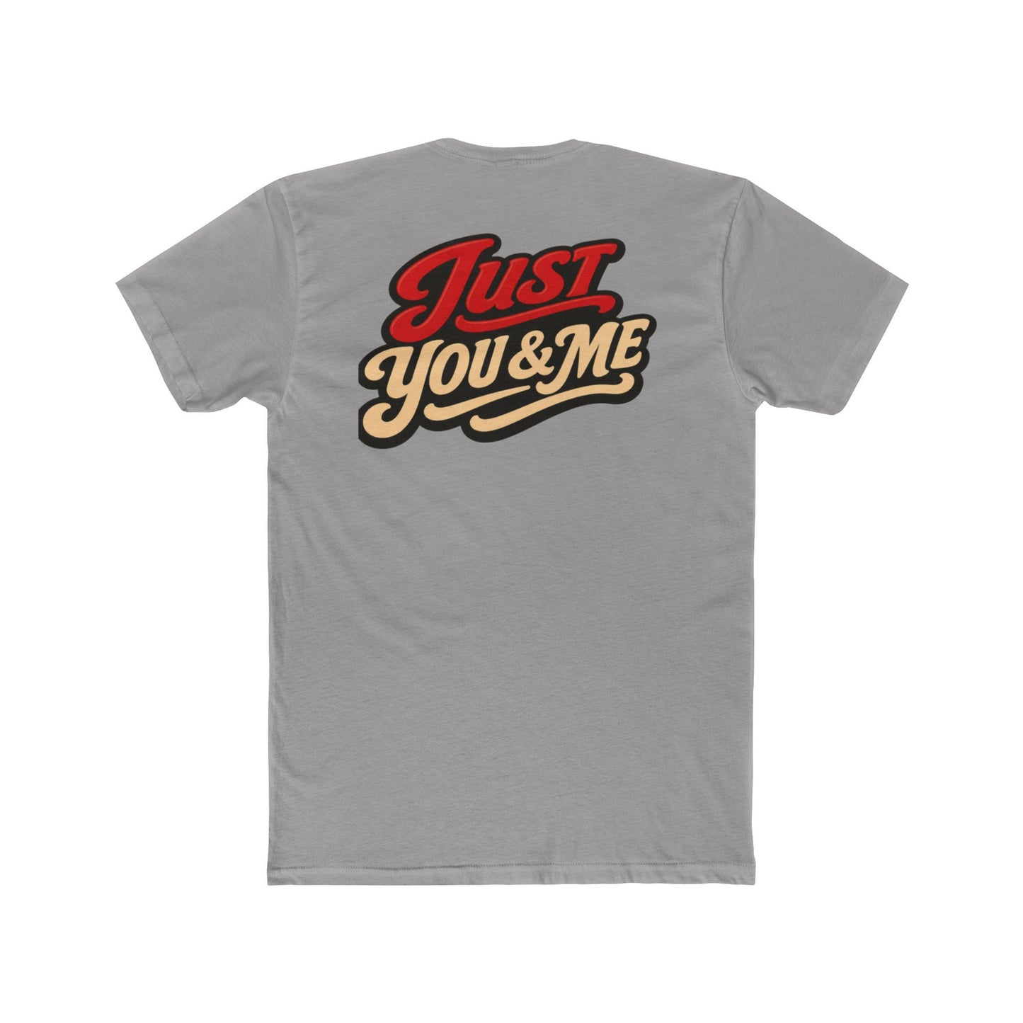 Just You & Me Graphic Tee — Retro Couples Love Shirt