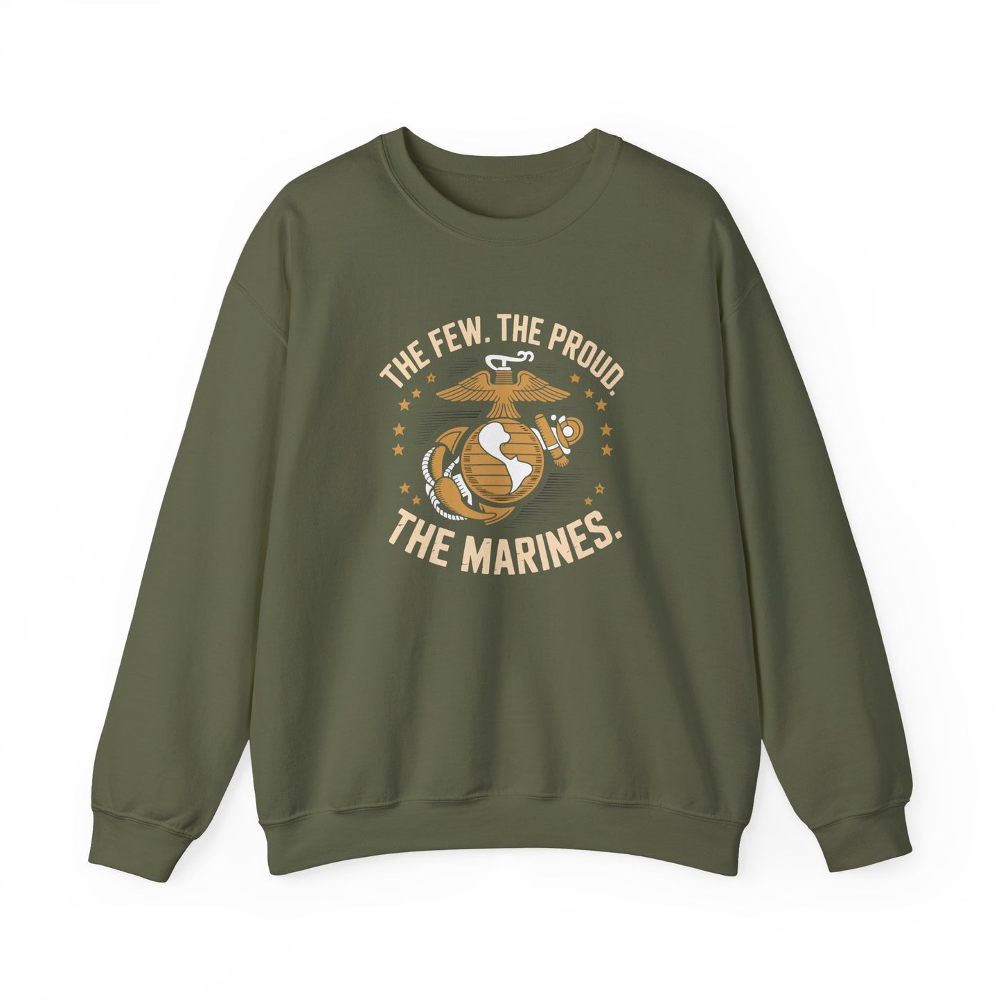 'The Few, The Proud ,The MarinesCrewneck Sweatshirt