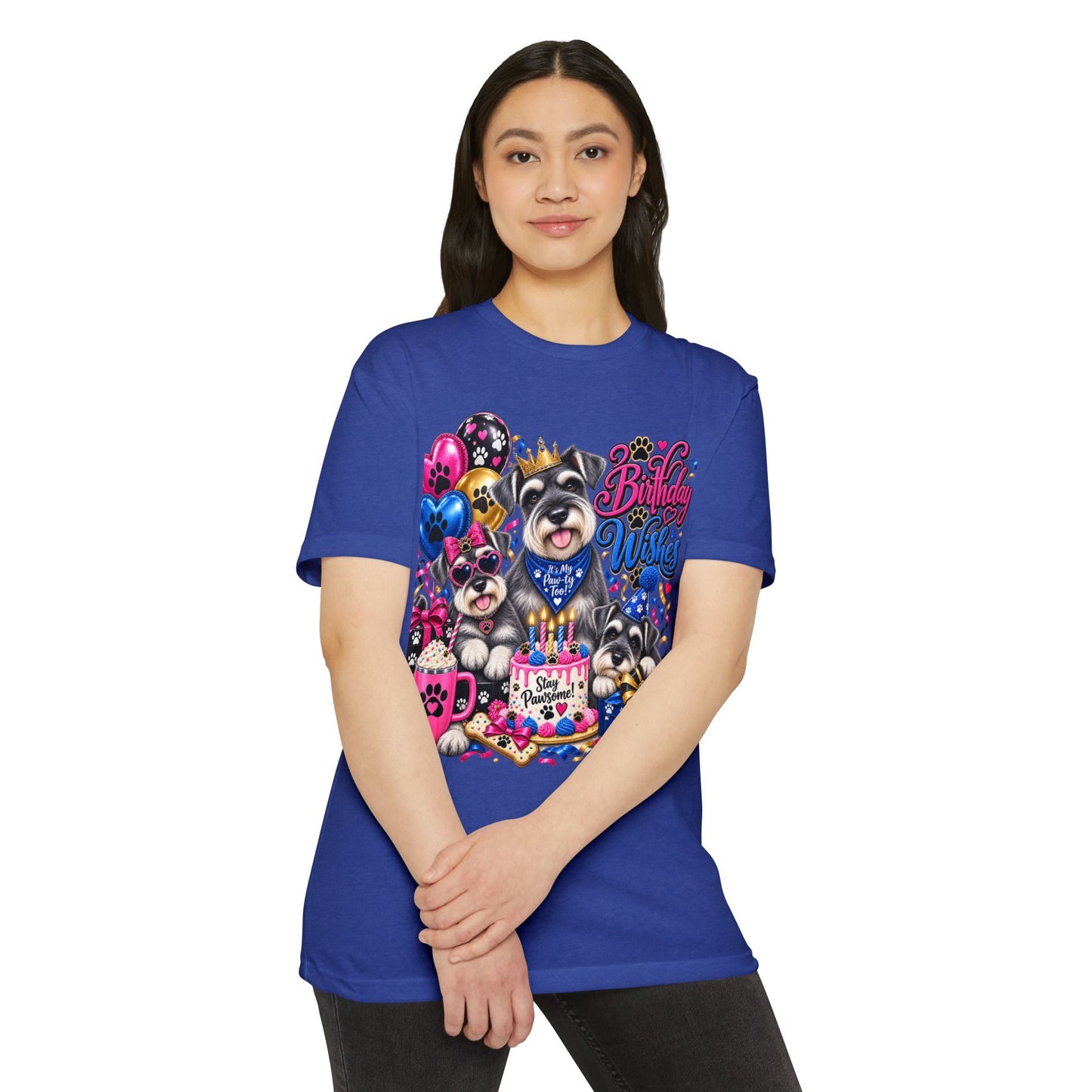 Birthday Wishes Schnauzer T-Shirt