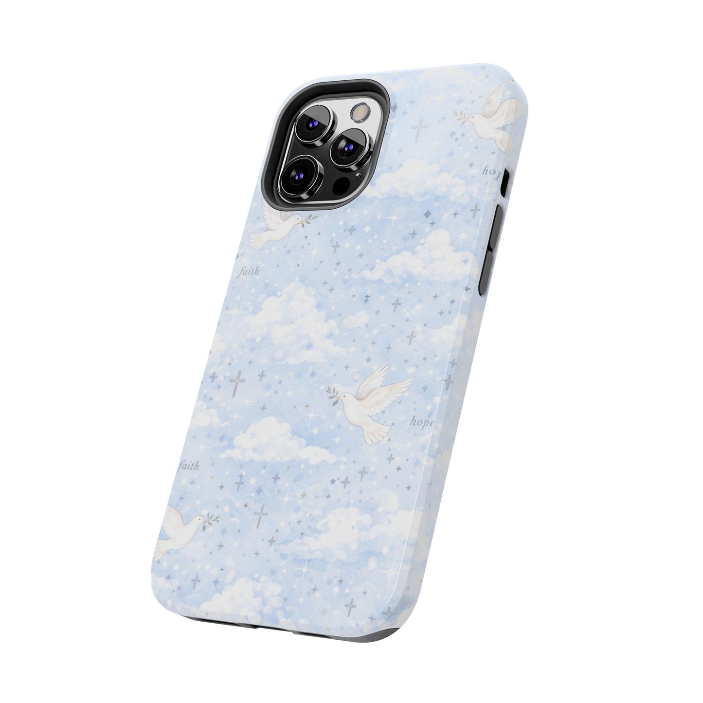 Hope Faith Phone Case | Christian floral iPhone Case