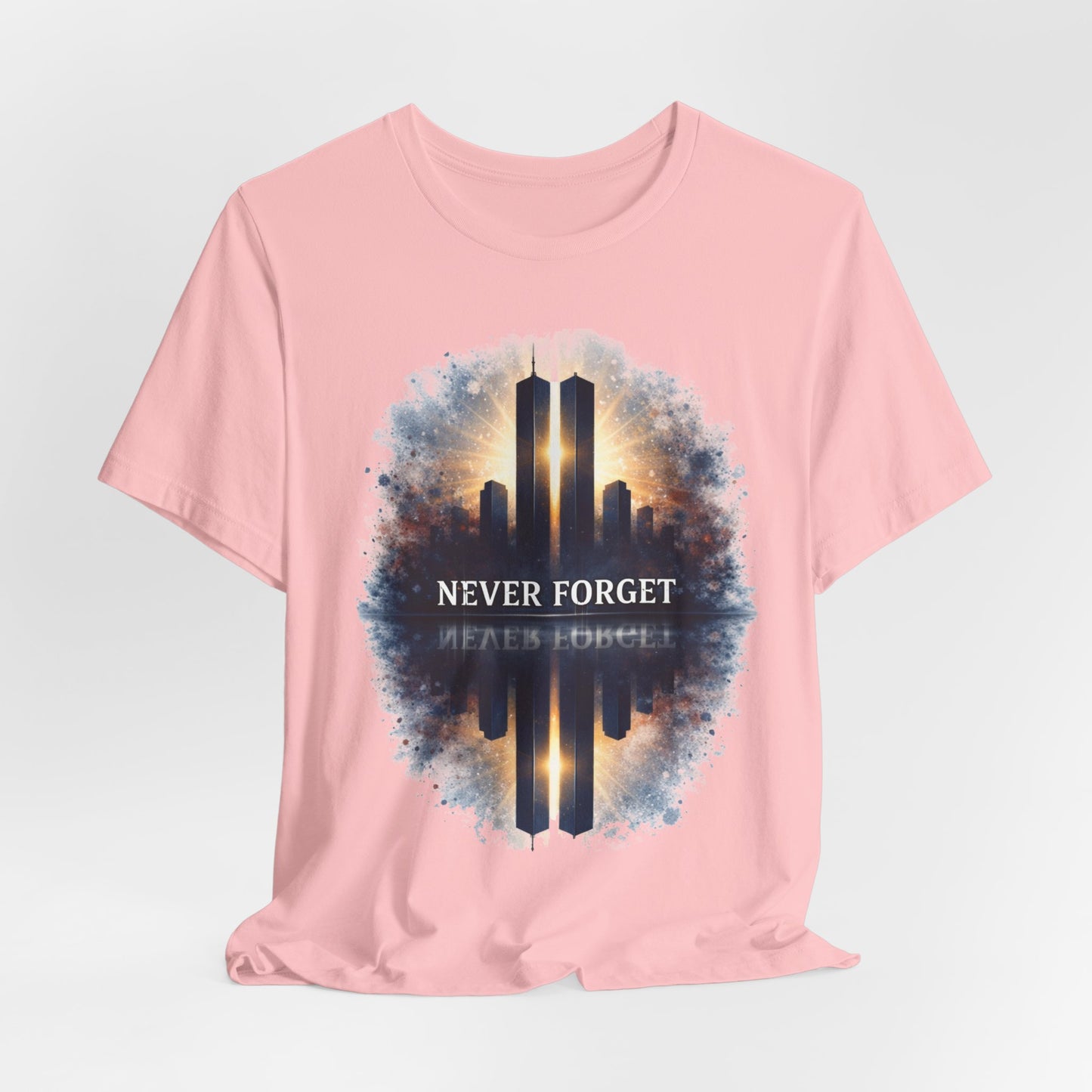 9/11 Never Forget Tee — World Trade Center Memorial Shirt
