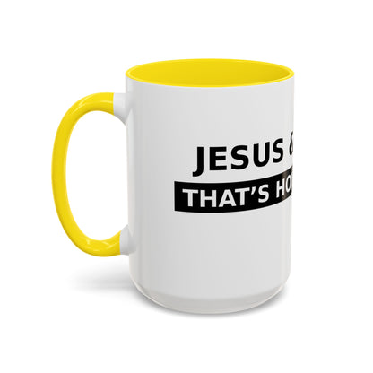 Coffee Mug — 'Caffeine & Insulin: That’s How I Function' Accent Mug
