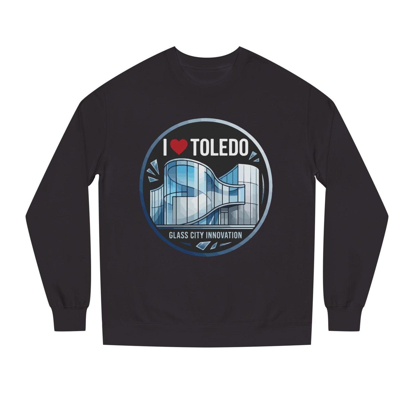 I  Toledo Glass City Sweatshirt — Toledo Skyline Crewneck