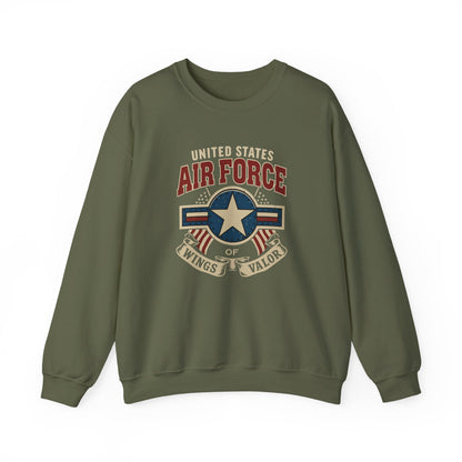 United States Air Force Wings of Valor Sweatshirt
