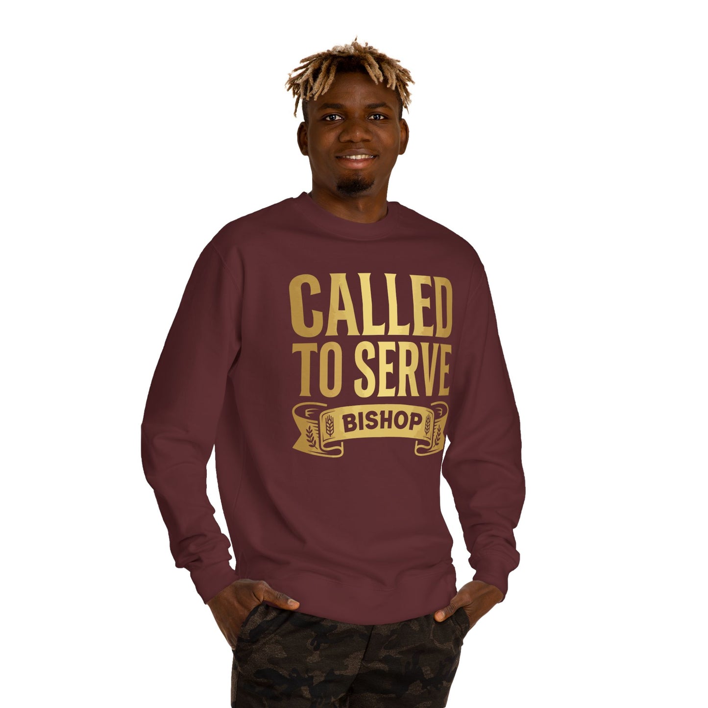 Called to Serve Bishop Sweatshirt — Religious Ministry Crewneck