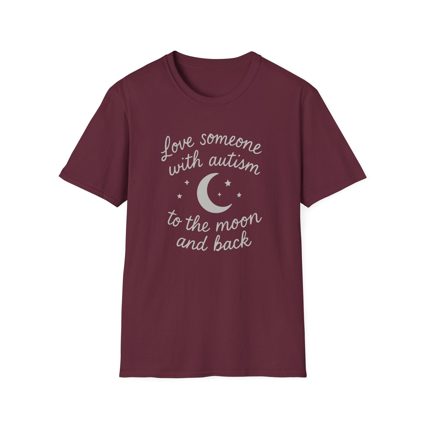 "Love Someone with Autism to the Moon and Back" T-Shirt