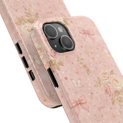 Grace Faith Phone Case | Christian floral iPhone Case