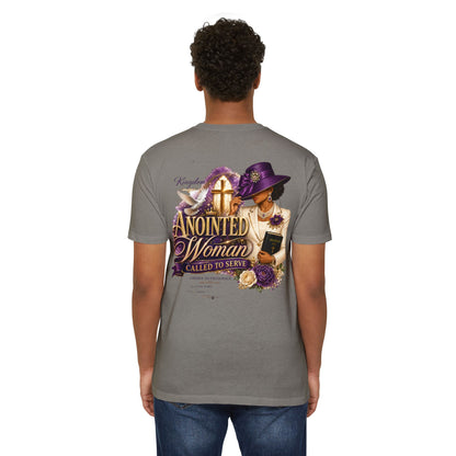 Anointed Woman T-Shirt — "Called to Serve" Christian Faith Tee