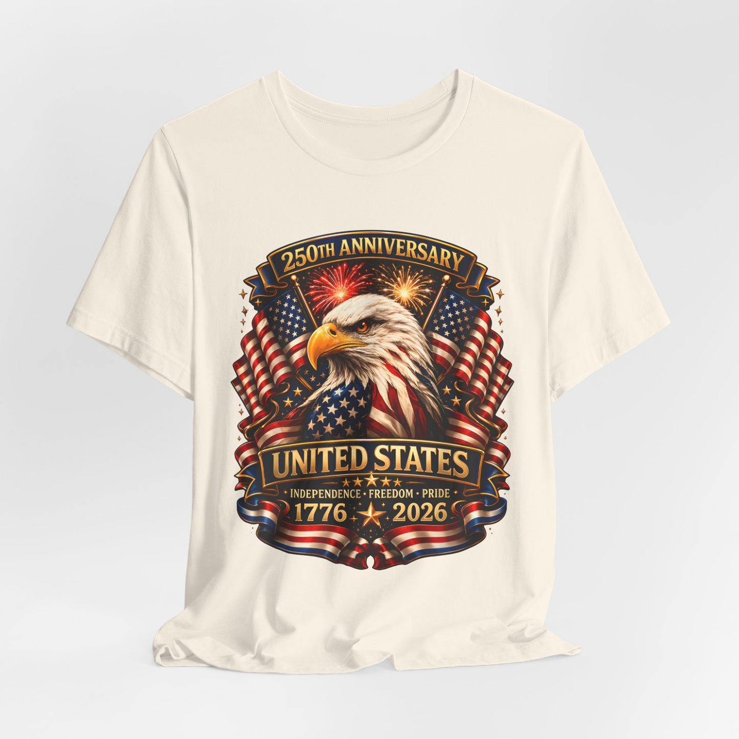 1776–2026 United States 250th Anniversary Eagle T-Shirt