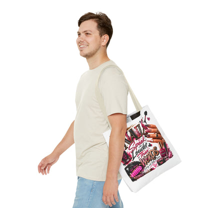 Nails Speak Louder Than Words Tote Bag