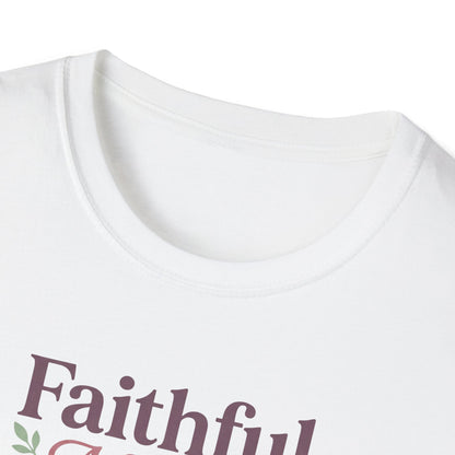 Faithful Mom Strong Heart T-Shirt
