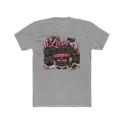 Lash Artist Crew Tee – “One Lash at a Time” Beauty Tools Graphic T-Shirt