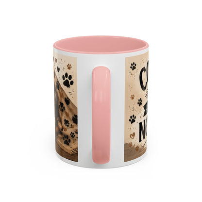 Dog and Cat Coffee Mug – "Best Friends, Best Life" Accent Tea Cup (11/15oz)